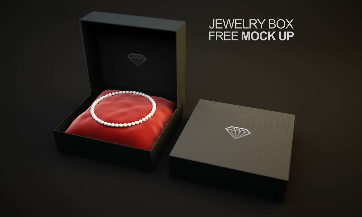 2823+ Jewelry Box Mockup Free Download