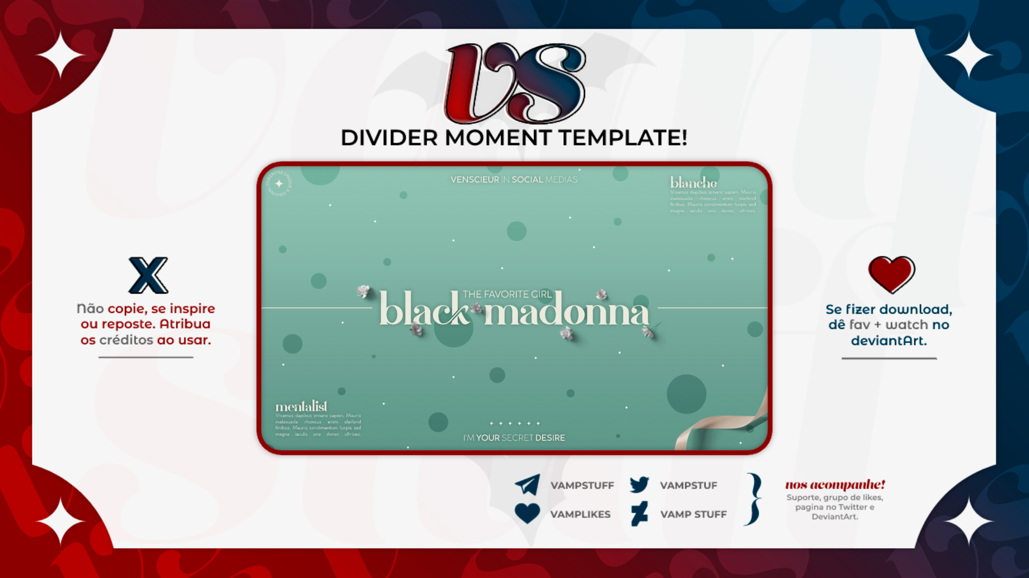 Moment Template #65 VAMP STUFF By OBSCESIN. By Vampstuff On DeviantArt