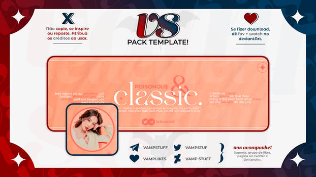 Pack template #70 VAMP STUFF by ELEGANSIVE.