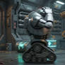 Future Metal - The 3 Stooges cyber mechs style 