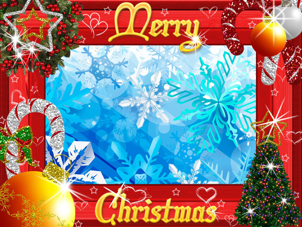 xmas photo frame by jumbex by jumbex on DeviantArt