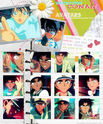 Avatars for Hattori Heiji by Ayato-msoms