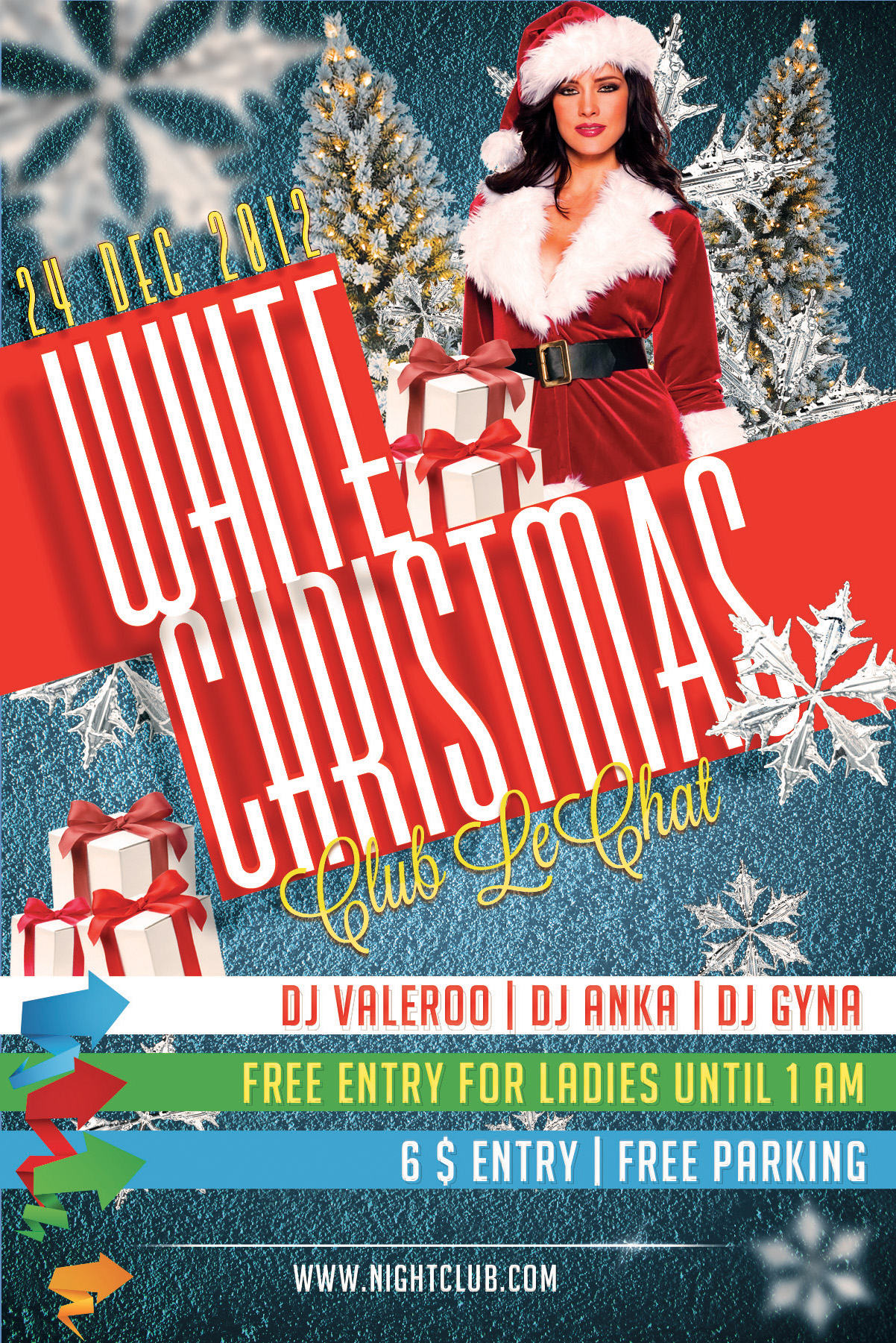 FREE PSD FLYER - White Christmas 2 by PrintDesign on DeviantArt