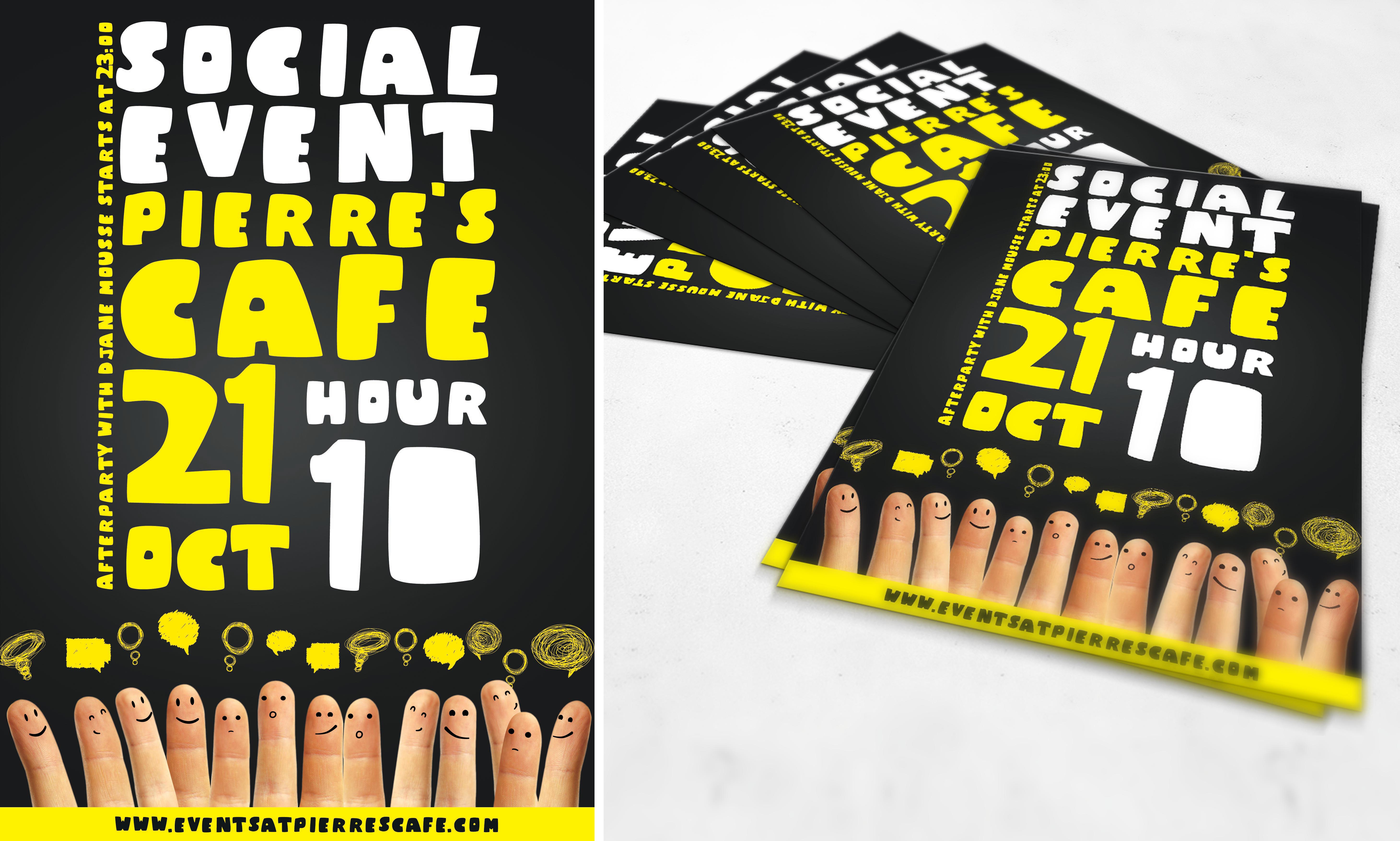 FREE PSD FLYER - Social event flyer