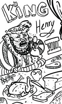 Henry VIII Coloring Page