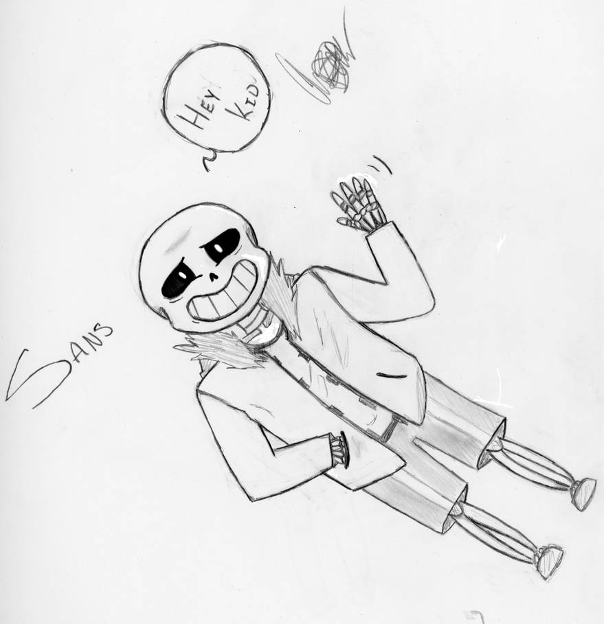 Sans by AlexanderMicheal on DeviantArt