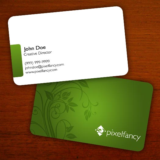 Floral Business Card PSDs