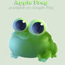apple frog animation
