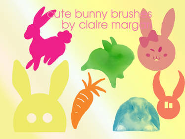 bunny brush set