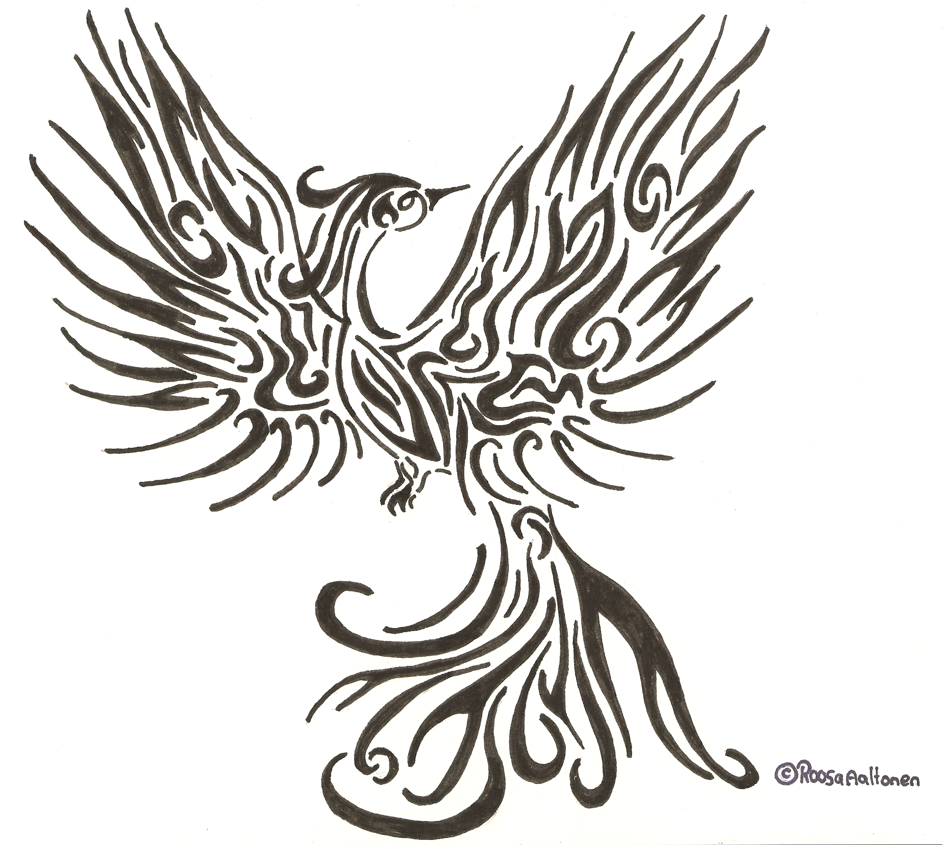 Tribal phoenix