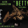 BETTY, Alien:Resurrection papercraft