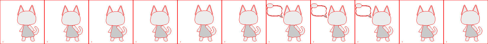 Animal Crossing Blank Cat Base By Ladydeven On Deviantart
