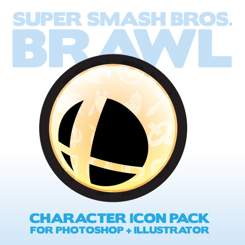 SSBB Character Icon Pack by AadmM on DeviantArt