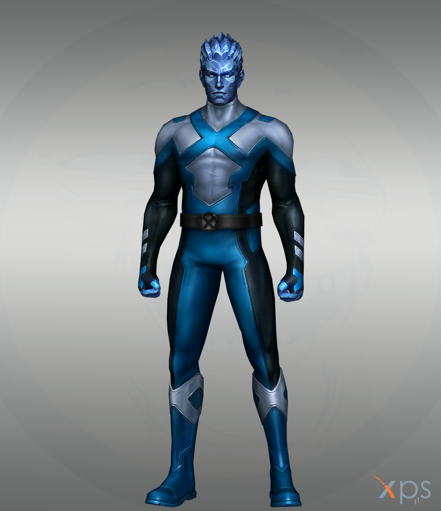Marvel Ff Iceman X Men Blue By Bringess On Deviantart