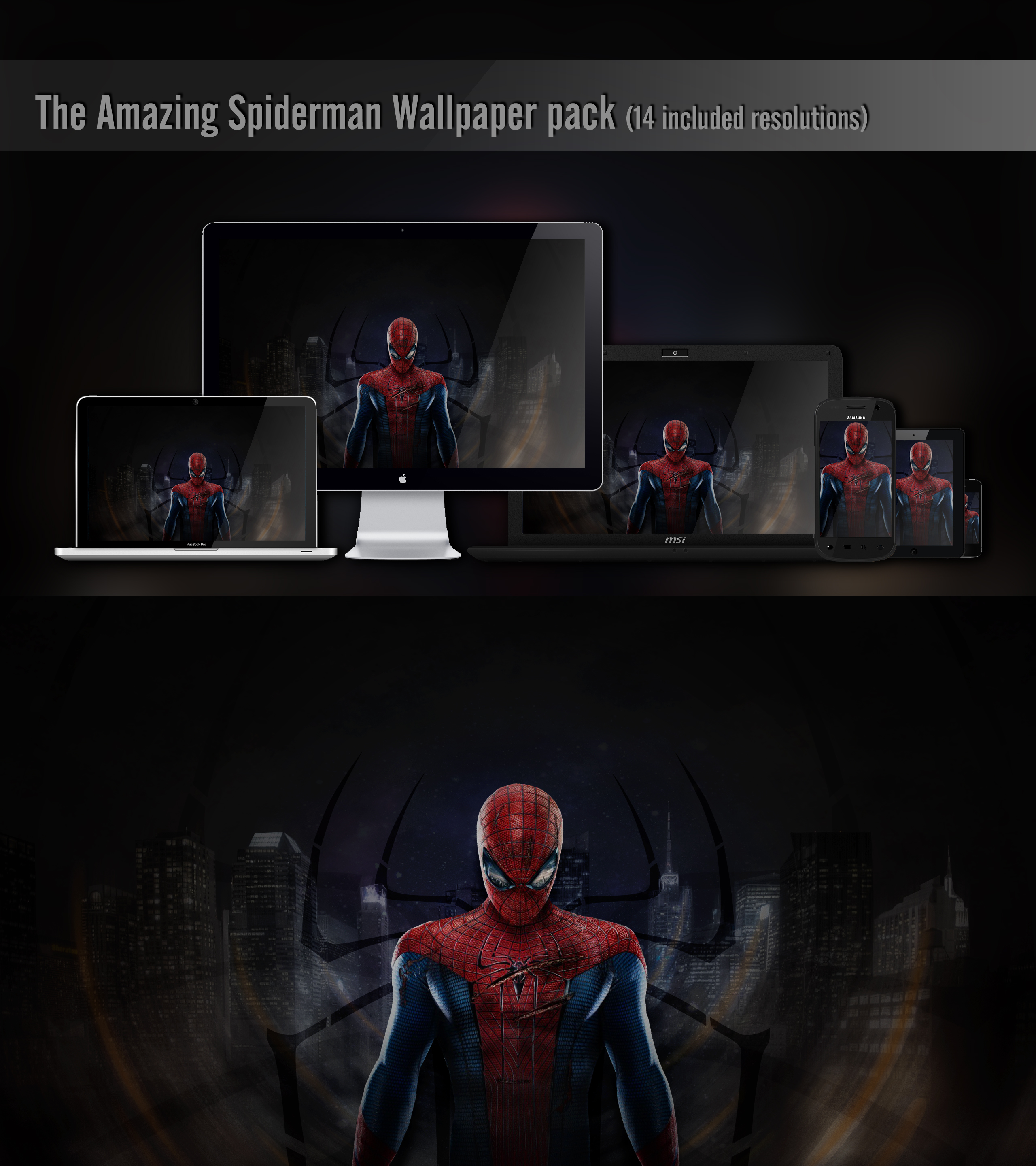 The Amazing Spiderman Wallpaper pack