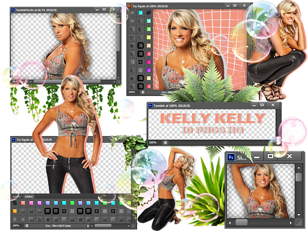 Kelly Kelly - Pack Png #12