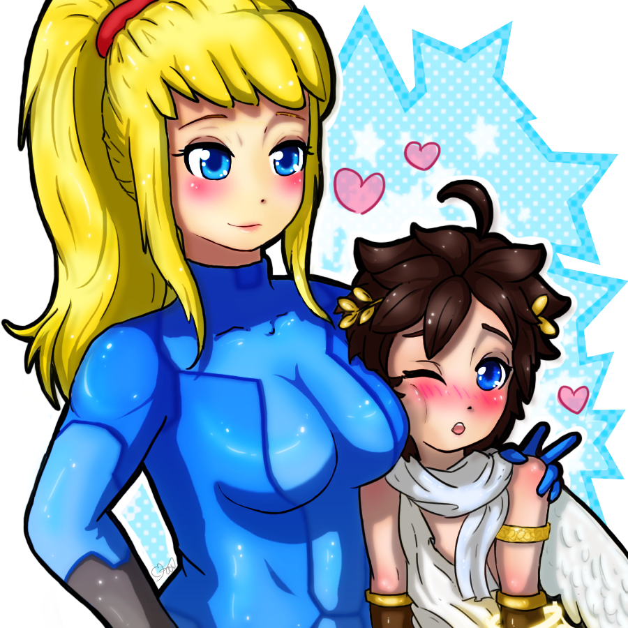 Samus and Pit