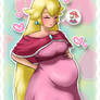 Request- Pregnant Peach (mario's child)