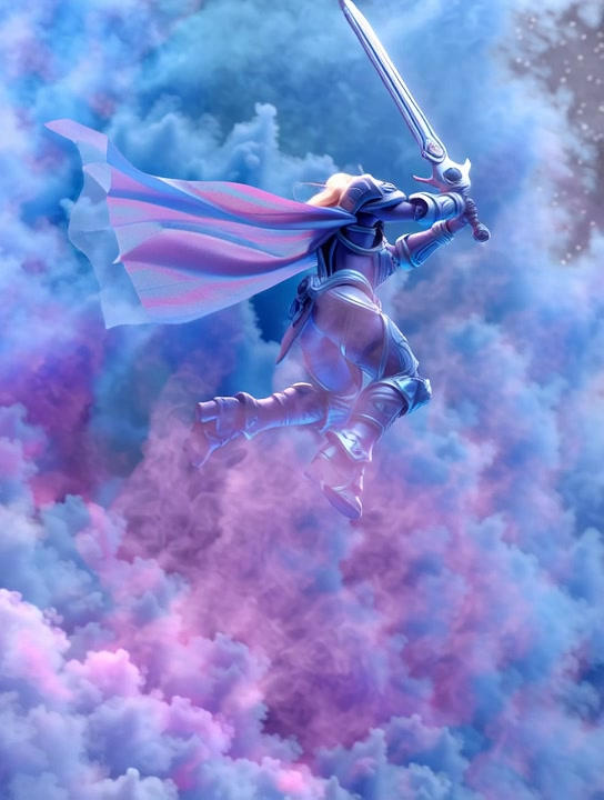 Warrior in Cosmic by Creativision1 on DeviantArt