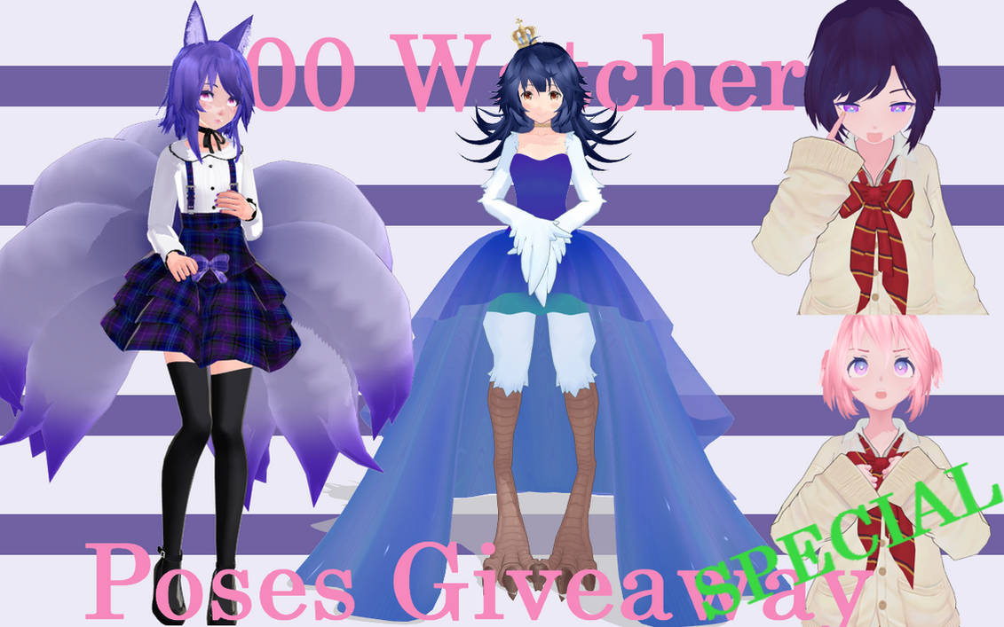 Giveaway Special 1 Pose Pack by YTNeroK on DeviantArt