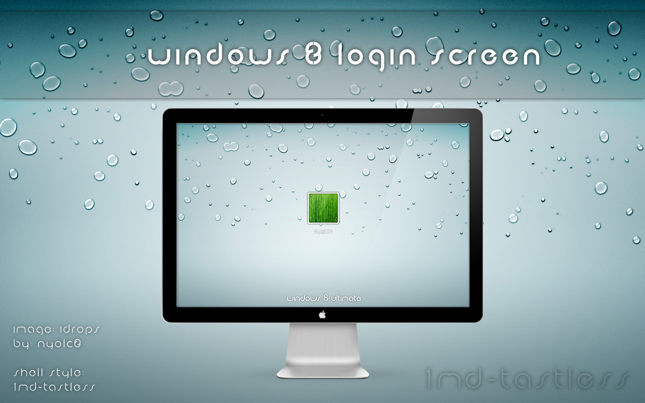 Windows 8 login Screen for 7