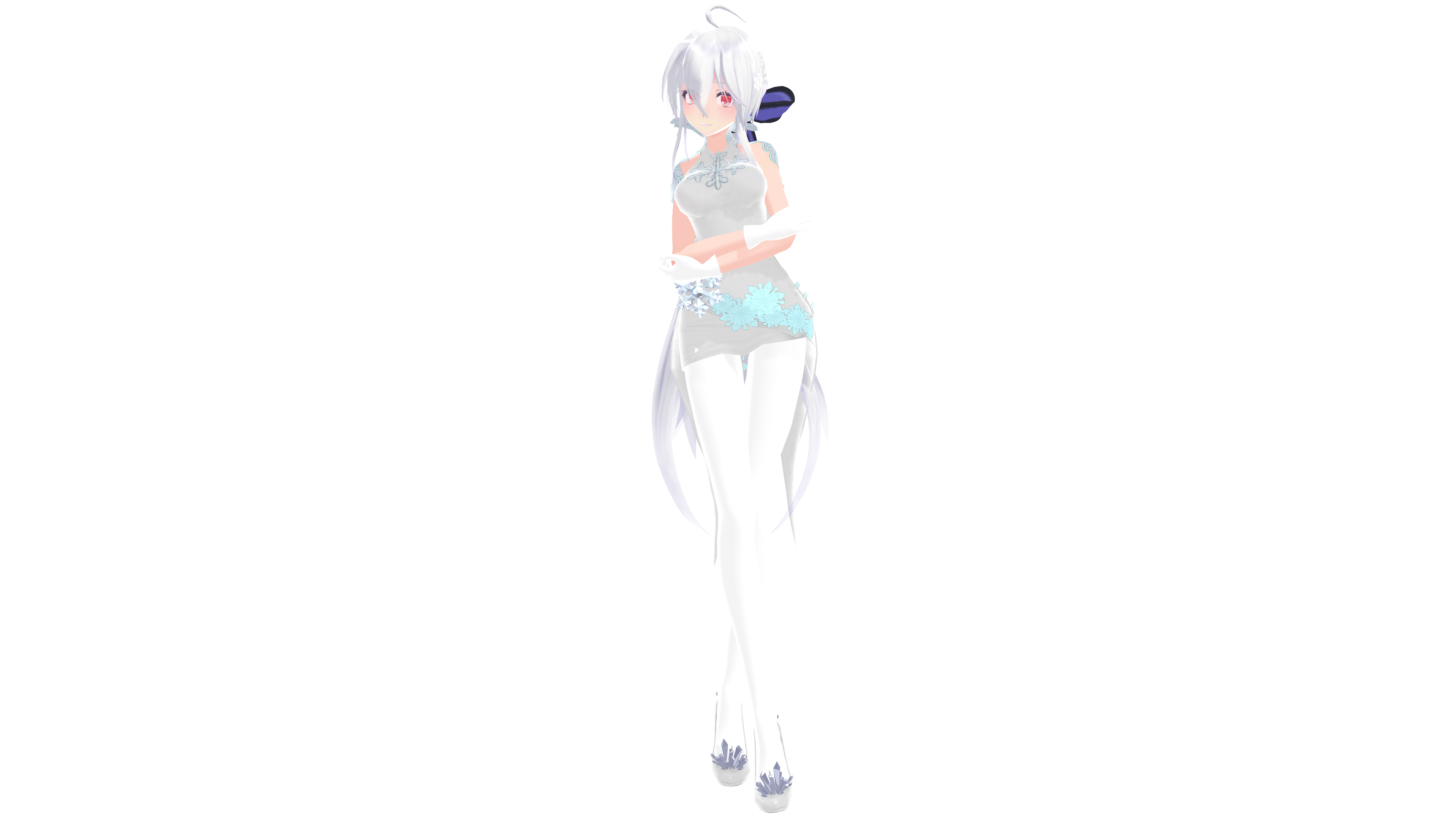 Mmd Model Download Tda Snowflake Haku By K Manoc1 On Deviantart