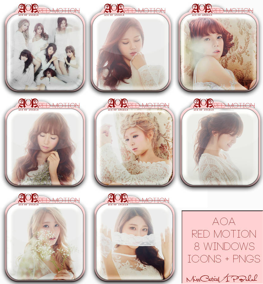 AoA Red Motion Windows Folder Icons by MissCatieVIPBekah on DeviantArt