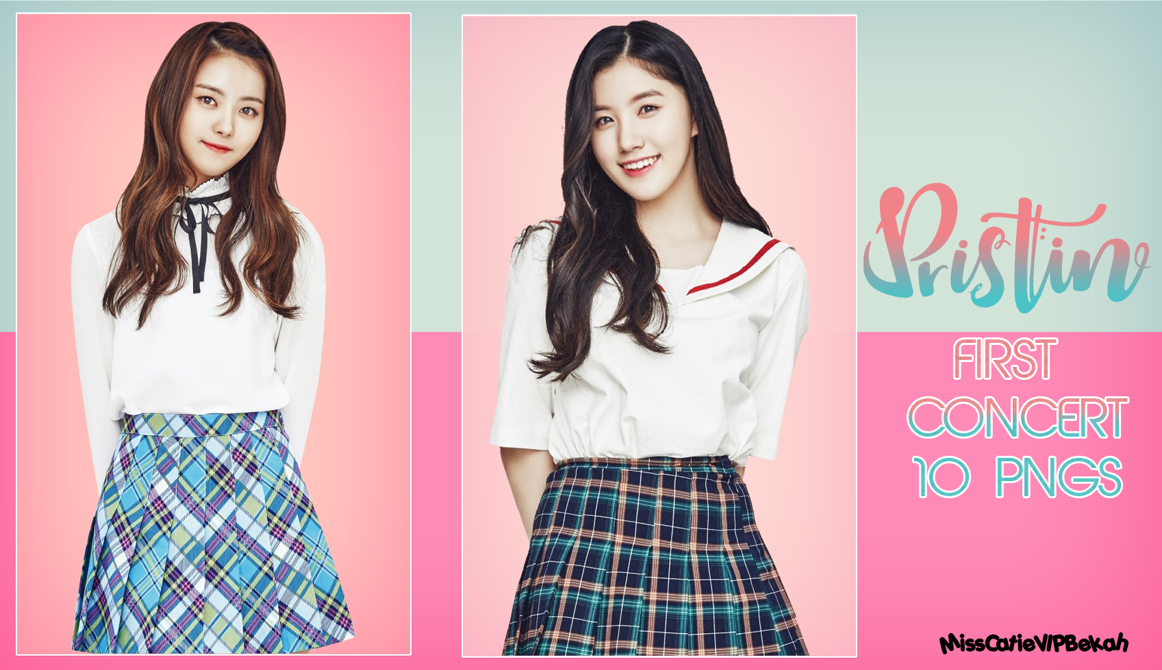 Pristin/Pledis Girlz First Concert PNG Pack