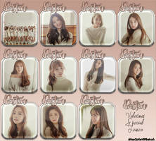 Pristin Valetines Teaser Icons