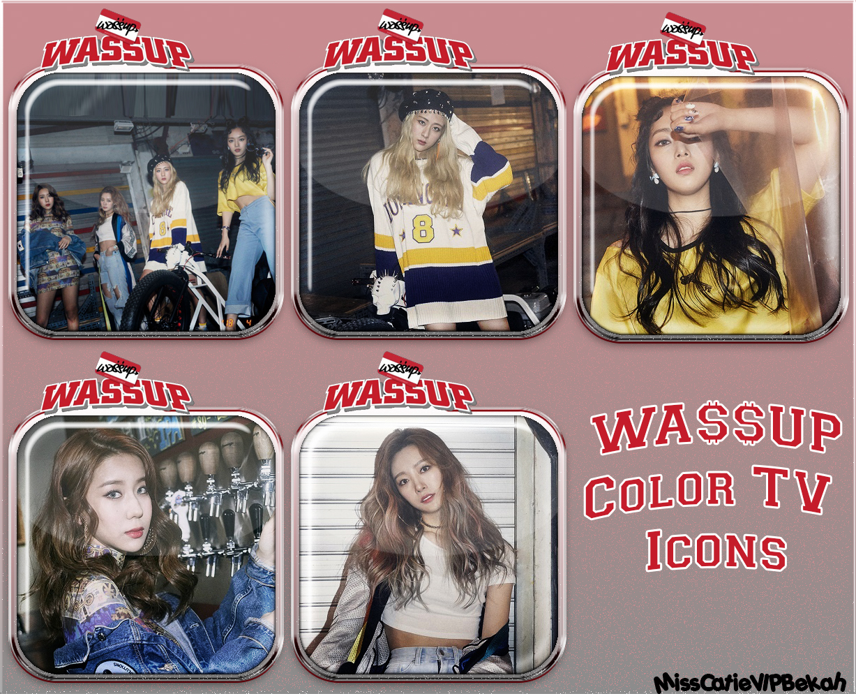 Wacup Visual Wa$$up Color TV Icons by MissCatieVIPBekah on DeviantArt