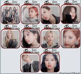 Twice Eyes Wide Open Icons