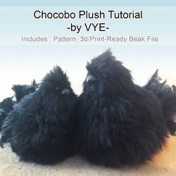 Chocobo Plush Resource/Tutorial (Final Fantasy)