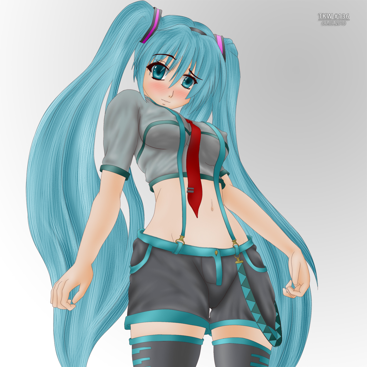 Hatsune Miku 2 by TKWx on DeviantArt