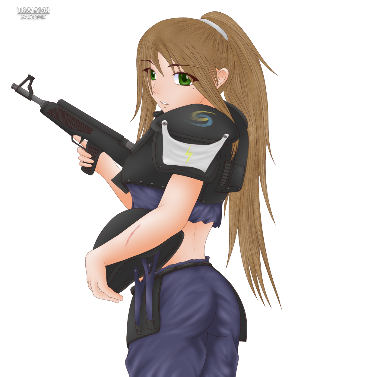 Female Security Guard By Tkwx On Deviantart