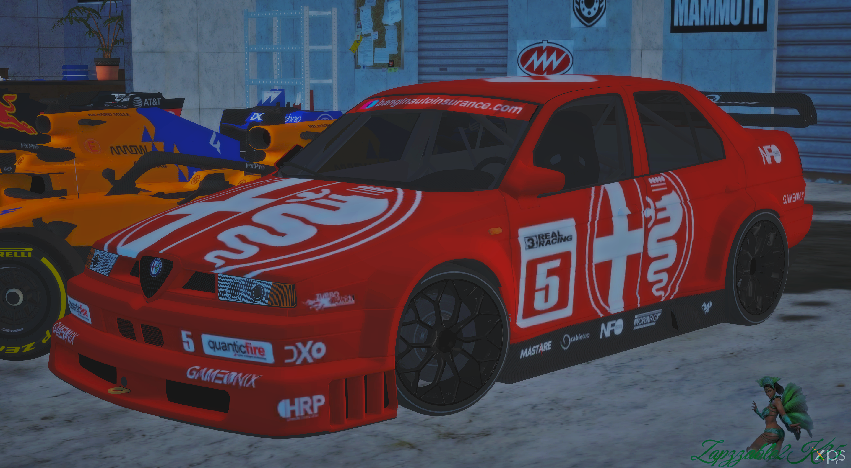 155 Real Alfa 155 Touring Car (Real Racing 3) - XPS by Zapzzable2K25 on DeviantArt