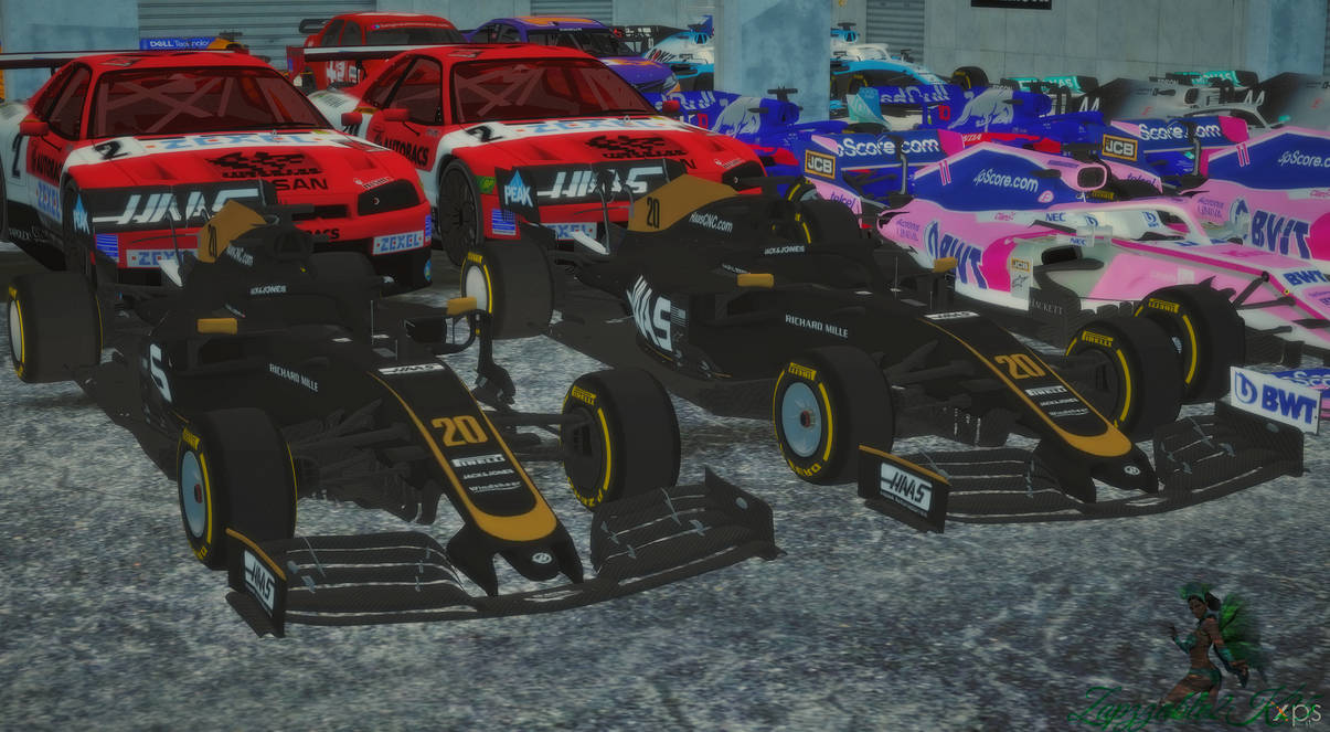 Haas F1 Car (Real Racing 3) -XPS by Zapzzable2K25 on DeviantArt