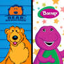 Bear in the Big Blue House and Barney