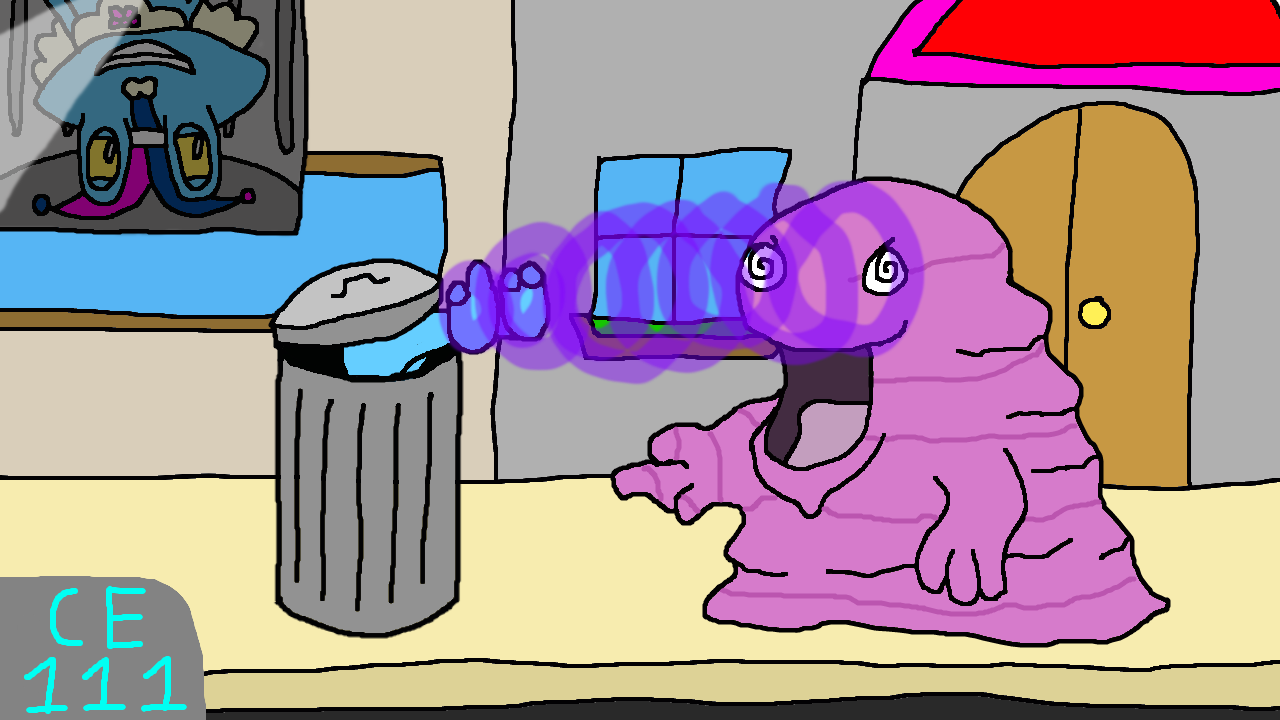 Trash Can Ambush by Cyanesque111 on DeviantArt
