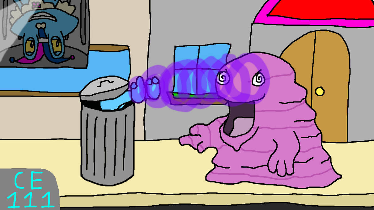 Trash Can Ambush by Cyanesque111 on DeviantArt