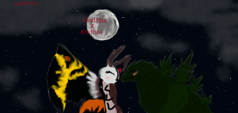 Godzilla x Mothra by Gojifan043 on DeviantArt