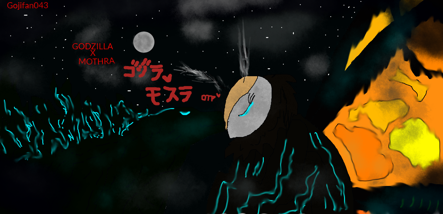 Godzilla x Mothra by Gojifan043 on DeviantArt