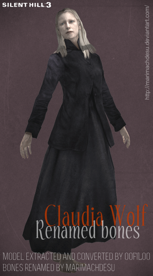 Silent Hill 3 Claudia Wolf Update By Marimachdesu On Deviantart Silent Hill 3 Claudia Wolf Update By Marimachdesu On Deviantart
