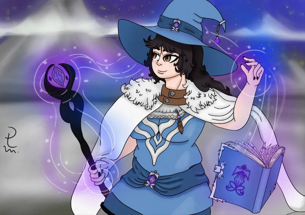 Corvina as a Ice witch by Angie-the-Fox on DeviantArt