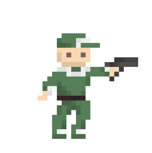 Pixel Art Gif Soldier Shooting By Blurredmirror On Deviantart
