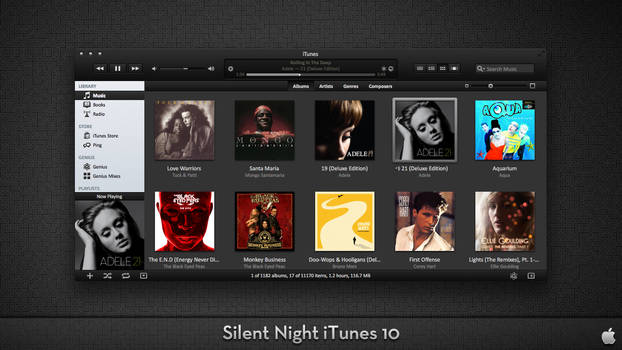 Silent Night iTunes 10 For OS X