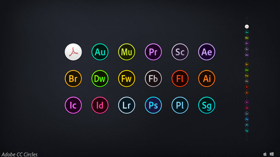 Adobe CC Circles by AaronOlive