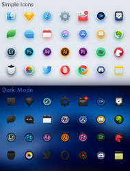Simple Icons by AaronOlive