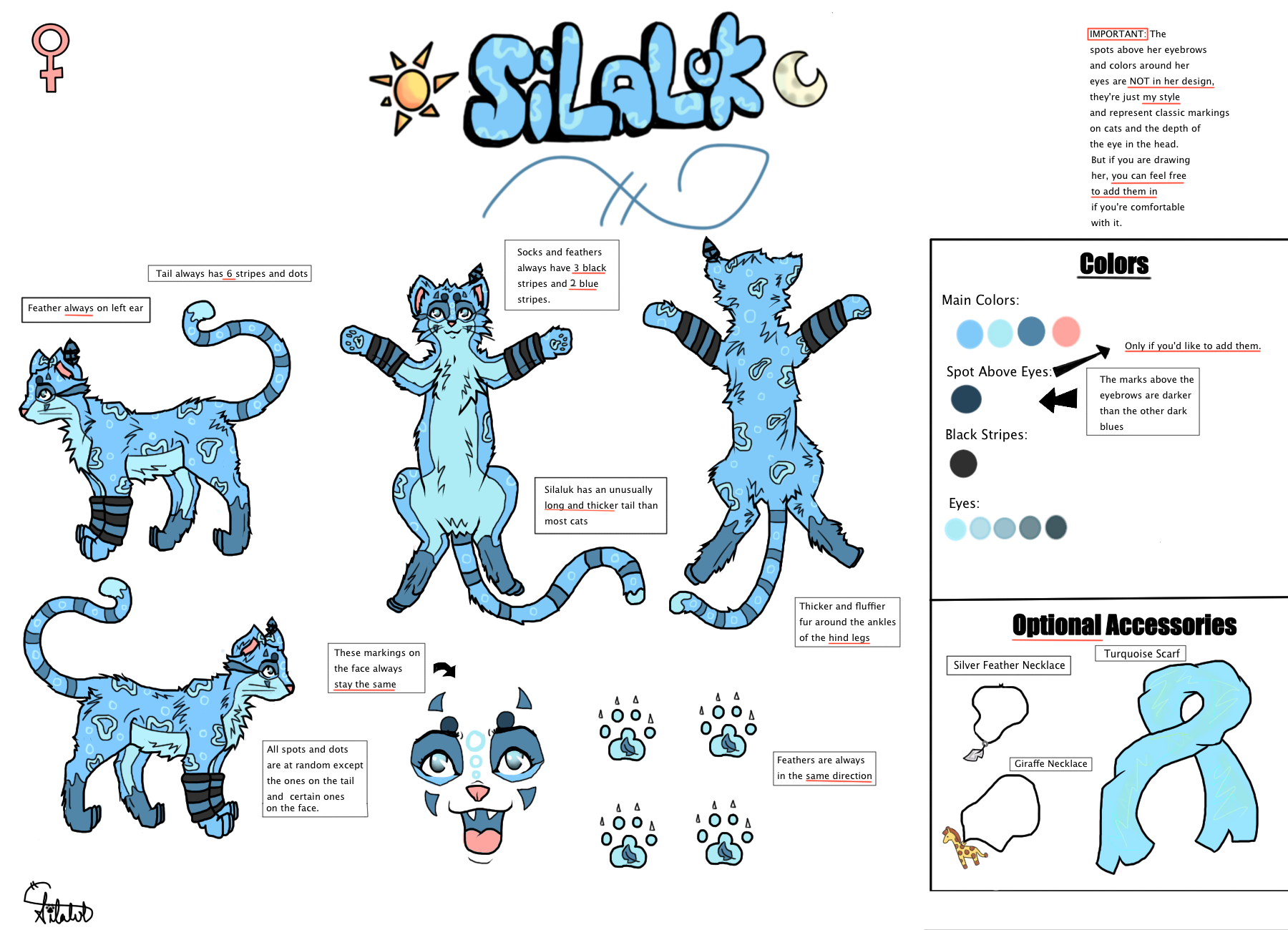 Reference Sheet for Silaluk