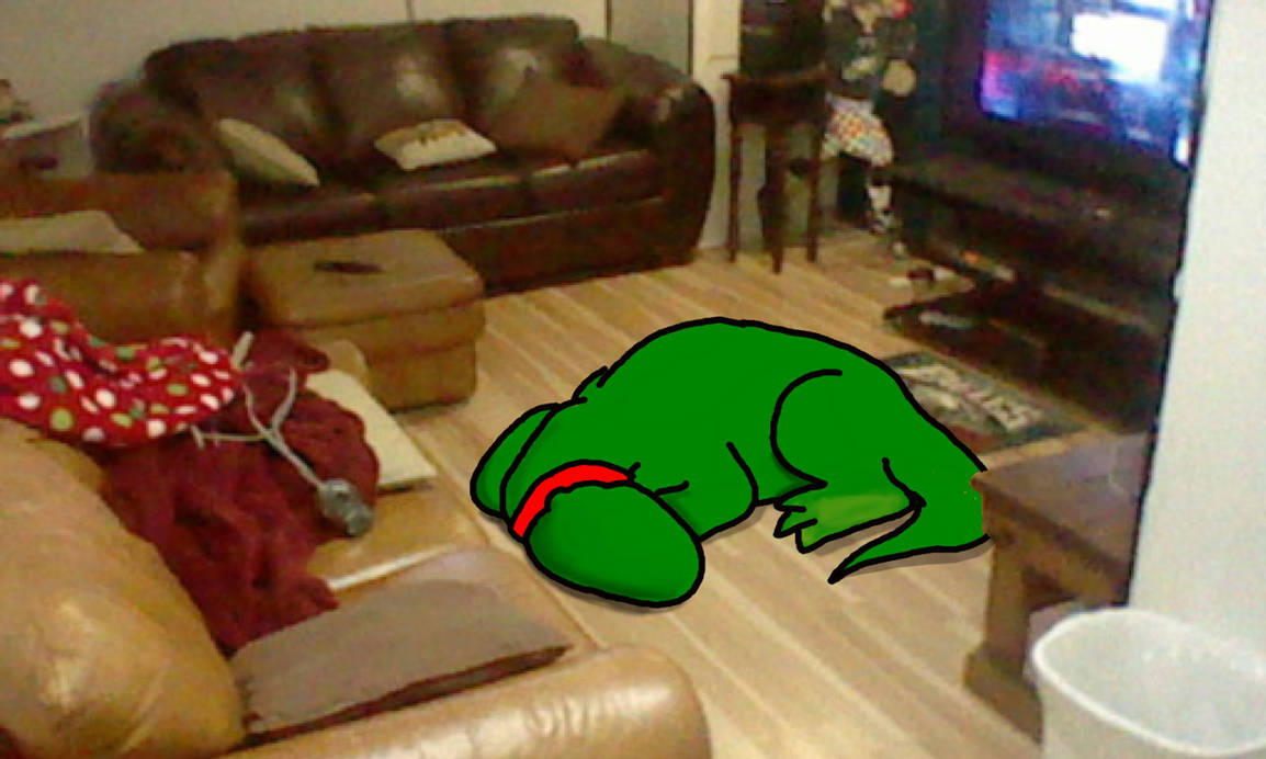 Dino Hates Blankets by ocelottoucan on DeviantArt