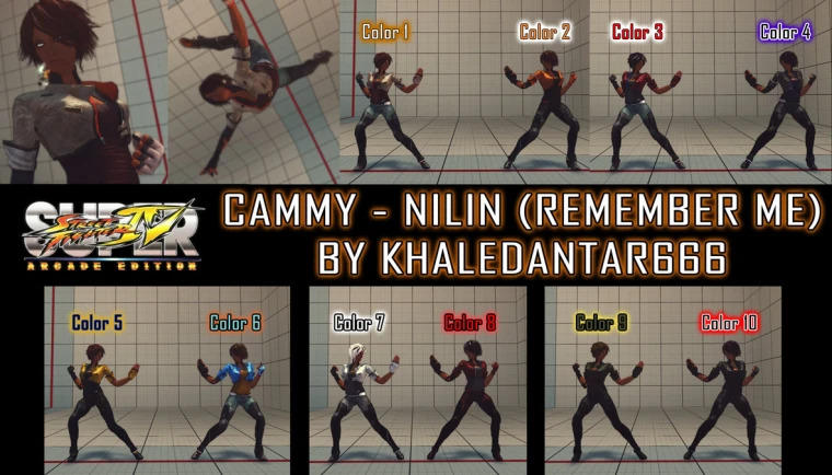 Usf4 Cammy Nilin Remember Me By Khaledantar666 by MANNY452 on DeviantArt